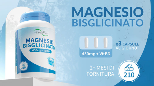 Magnesio Bisglicinato : la forma più biodisponibile e ben tollerata secondo la scienza