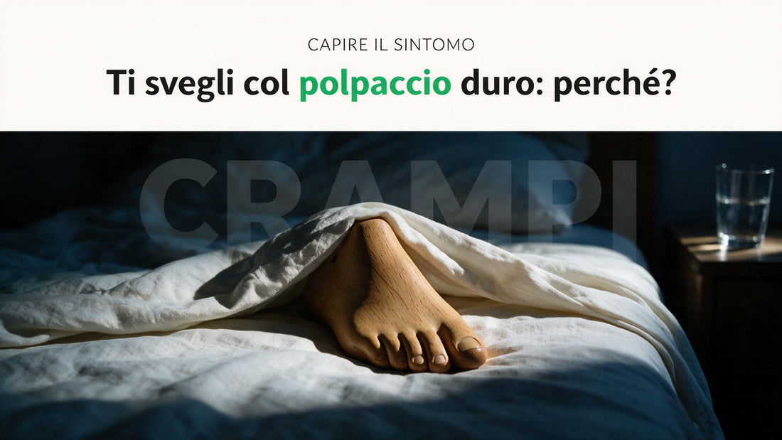Crampi notturni alle gambe negli anziani: perché vengono e cosa fare