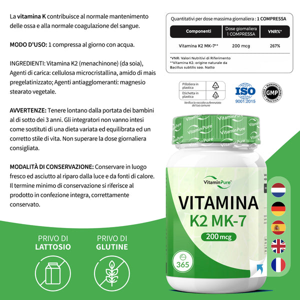 VITAMINE K2 MK-7 